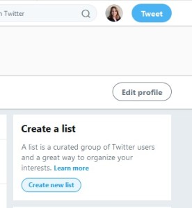 Twitter Lists